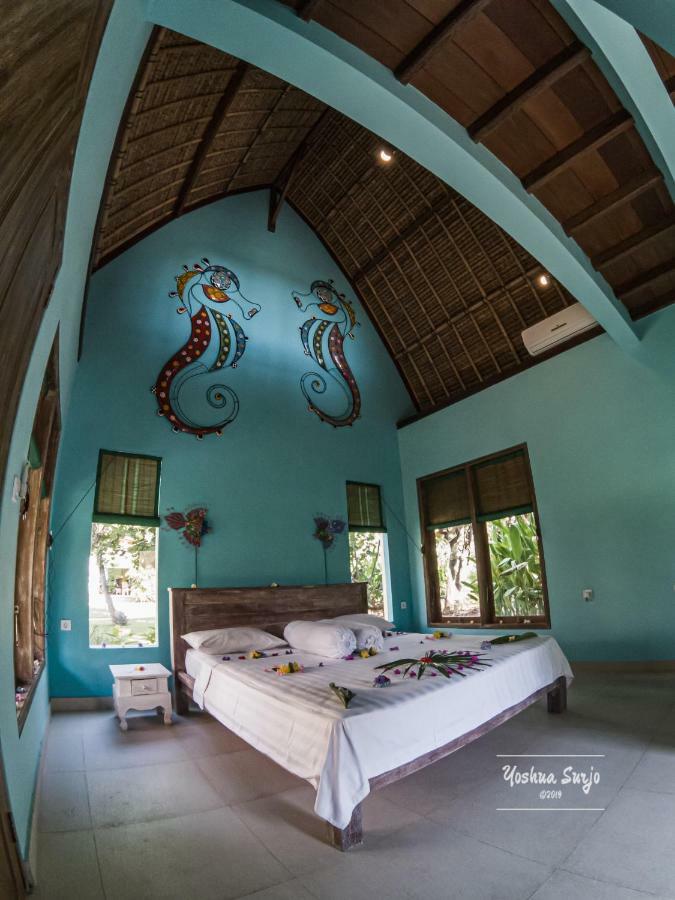 Kuda Laut Bungalows & Diving ペムテラン エクステリア 写真